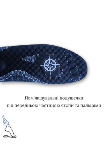 Стельки для обуви с амортизационным эффектом No Brand (257608085)