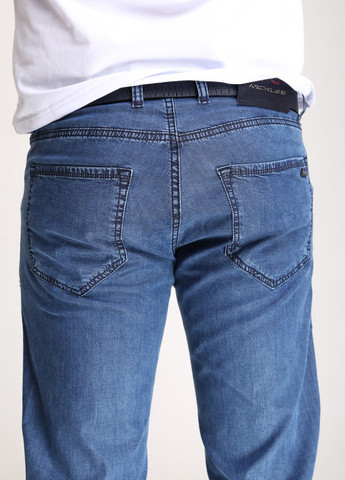 Синие летние прямые джинсы мужские синие прямые очень тонкие Прямая ARCHILES