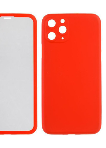 Чехол Double Sided для iPhone 11 Pro Красный No Brand (257607941)
