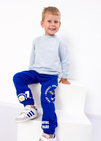 Штани для хлопчика Електрик Носи Своє (p-8672-88431) Носи своє однотонні сині повсякденні