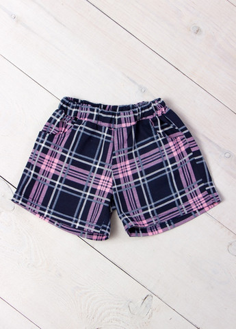 Шорти для дівчинки Клітинка (рожевий) Носи Своє (p-5945-82954) Носи своє (257609017)