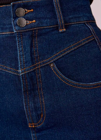 Синяя джинсовая однотонная юбка The Fifth Label