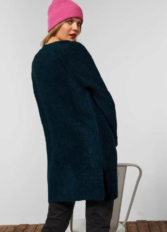 Синий кардиган Street One