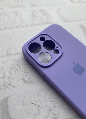 Силіконовий чохол Silicone Case Full для iPhone 14 Pro :: Бузковий Creative (257625310)