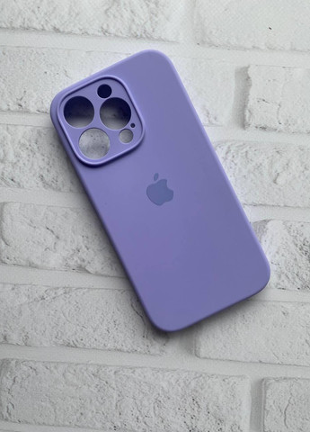 Силиконовый чехол Silicone Case Full для iPhone 14 Pro :: Сиреневый Creative (257625310)