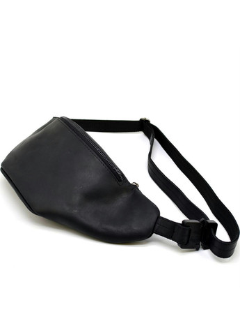 Кожаная сумка на пояс из черной крейзи хорс бренда RA-3036-3md TARWA (257657230)