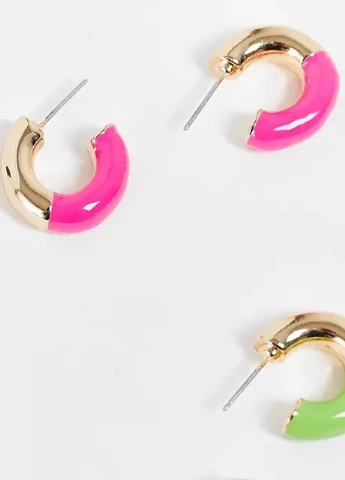Комплект сережок 3пари Asos (257632280)