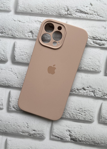 Силіконовий чохол для Apple iPhone 13 Pro Max :: Коричневий Creative (257650412)
