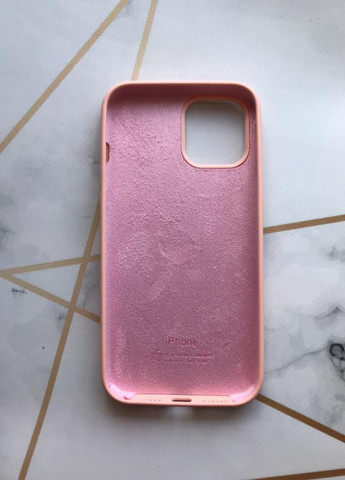 Силиконовий чехол Silicone Case для iPhone 12 Pro Max :: Грейпфрутовий Creative (257663997)