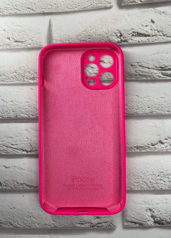 Силіконовий чохол Silicone Case Full для iPhone 12 Pro Max :: Світло-рожевий Creative (257663939)