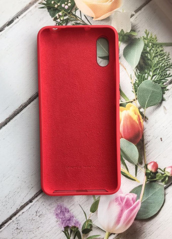 Силіконовий чохол Silicone Case для Xiaomi Redmi 9A Червоний Creative (257665912)