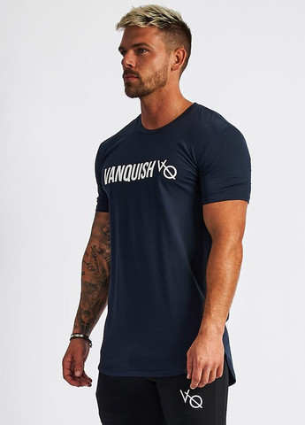 Синяя мужская футболка VQH