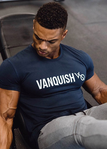 Синяя мужская футболка VQH