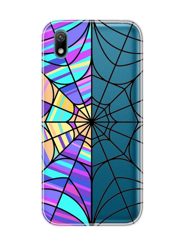 Прозорий чохол для Huawei Y5 2019 / Honor 8S Павутина. Венздей (принт 213) Creative (257677643)