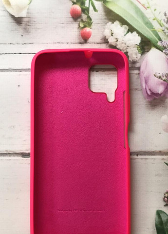 Силіконовий чохол Silicone Case на Huawei Р40 lite / Nova 6 SE Малиновий Creative (257677585)