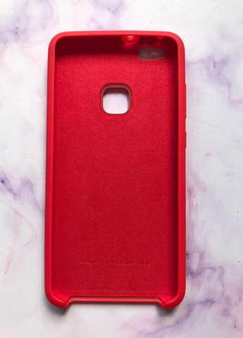 Силиконовый чехол Silicone Case для Huawei P10 Lite Красный Creative (257677414)