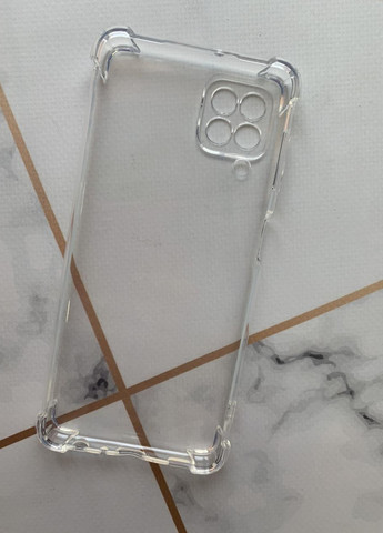 Прозрачный силиконовый чехол с утолщёнными углами для Samsung Galaxy A22 4G / M22 / M32 Creative (257682490)