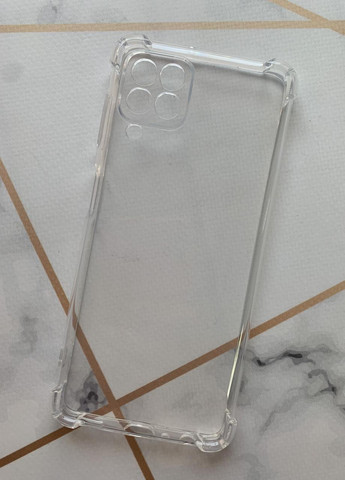 Прозрачный силиконовый чехол с утолщёнными углами для Samsung Galaxy A22 4G / M22 / M32 Creative (257682490)
