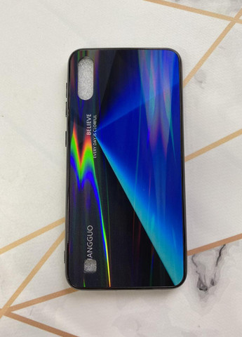 Захисний глянсовий чохол Gradient для Samsung Galaxy А10 (2019) / А105 Синій Creative (257682413)
