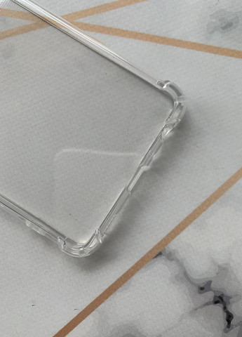 Прозрачный силиконовый чехол с утолщёнными углами для Samsung Galaxy А72 Creative (257683483)
