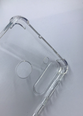Ультратонкий прозрачный силиконовый чехол с утолщёнными углами для Samsung Galaxy А21 / A215 Creative (257682458)