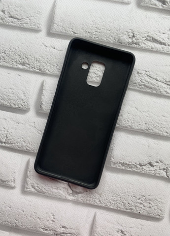 Силиконовый чехол с блестками для Samsung Galaxy A5(2018) / A8(2018) Черный Creative (257685968)