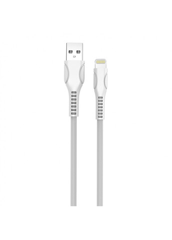 Кабель USB Apple Lightning (line-drawing) 2.4А 1 м White () Colorway cw-cbul027-wh (257717704)