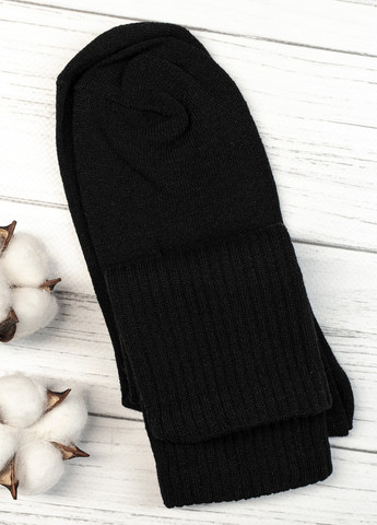 Чорні шкарпетки жіночі ISSA PLUS однотонні (257716737)