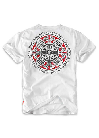 Белая футболка Dobermans Aggressive