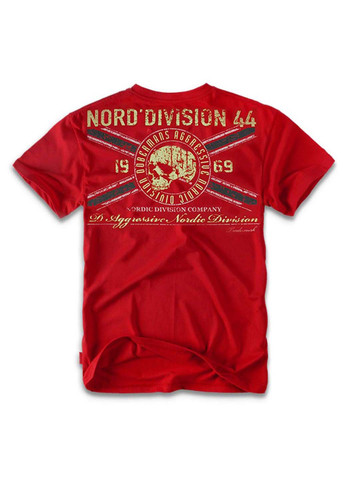 Червона футболка Dobermans Aggressive