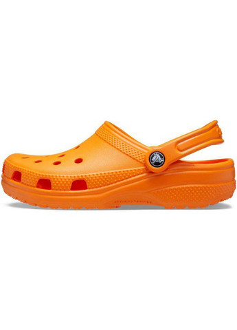 Оранжевые сабо кроксы Crocs