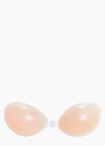 Бежевий клейкий бюст Boohoo