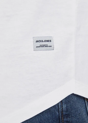 Белая футболка JACK&JONES