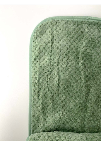 Homedec полотенце лицевое микрофибра 100х50 см однотонный зеленый производство - Турция