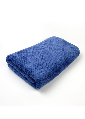 Homedec полотенце лицевое микрофибра 100х50 см однотонный синий производство - Турция