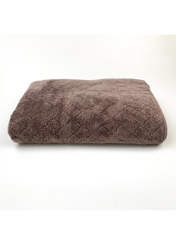 Homedec полотенце лицевое микрофибра 100х50 см однотонный коричневый производство - Турция