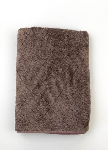 Homedec полотенце банное микрофибра 140х70 см однотонный коричневый производство - Турция