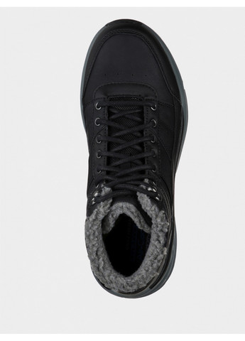 Черные осенние ботинки мужские 66199blk Skechers