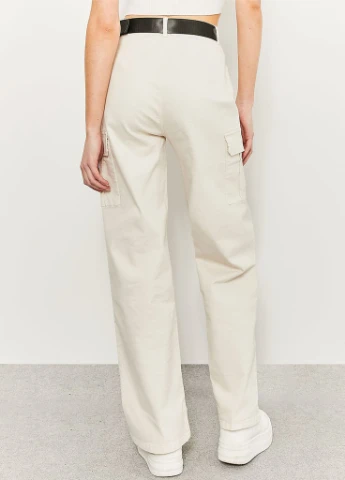 Брюки Tally Weijl Basic Trousers - WOMEN WOVEN COTTON PANT (257786815)