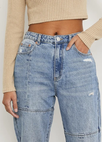 Джинси Skinny Jeans - WOMEN WOVEN DENIM PANT Tally Weijl - (257786826)