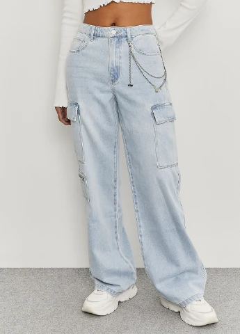 Джинсы Skinny Jeans - WOMEN WOVEN DENIM PANT Tally Weijl - (257786776)