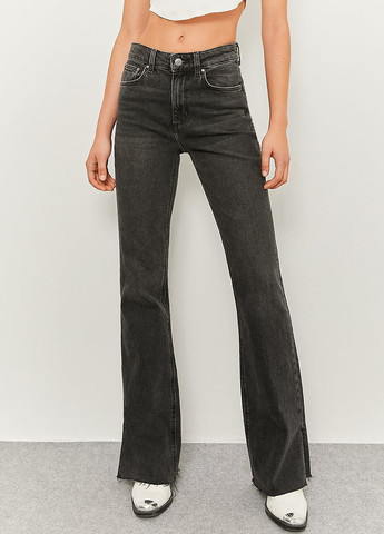 Черные демисезонные джинсы Skinny Jeans - HIGH WAIST AUTHENTIC FLARE Tally Weijl