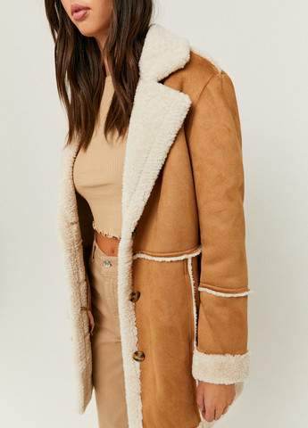 Дубленка Tally Weijl coats - women knitted aviator coat (257786832)
