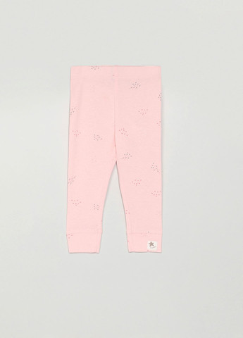 Розовый демисезонный костюм для девочки (боди,штаники, шапочка) Lefties