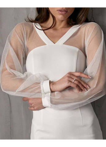 Білий повсякденний сукня SL-Fashion