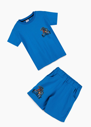 Синий костюм (футболка + шорты) Bay Gree