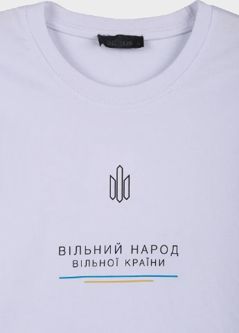 Белая футболка Demos