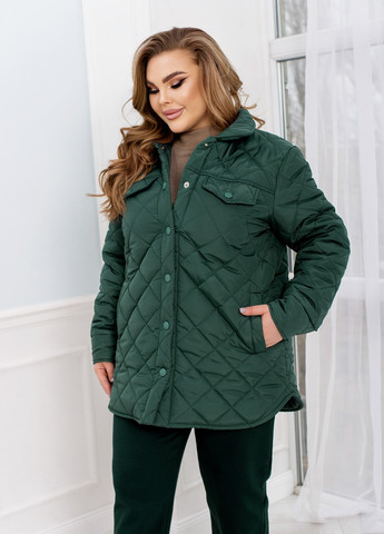 Зелена демісезонна куртка Minova Куртка 2429