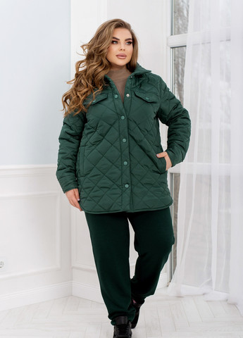 Зелена демісезонна куртка Minova Куртка 2429