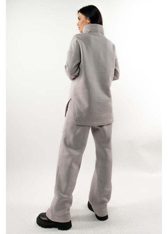 Серые кэжуал демисезонные брюки Ри Мари